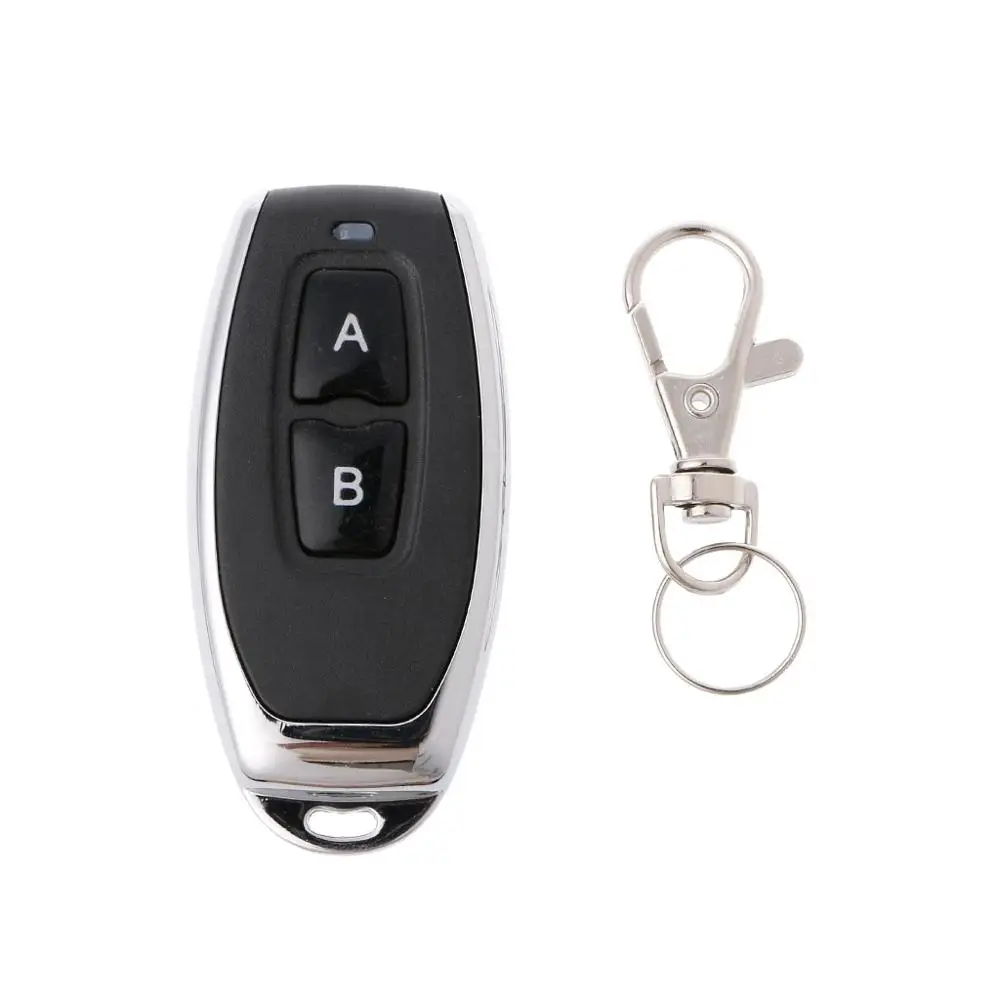 RF 433Mhz Remote Control 1527 Learning Code For Garage Door Controller Alarm - Цвет: Черный