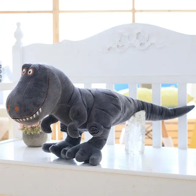 Новое поступление динозавров плюшевые игрушки хобби мультфильм тираннозавр мягкая игрушка куклы для детей мальчиков подарок на день рождения