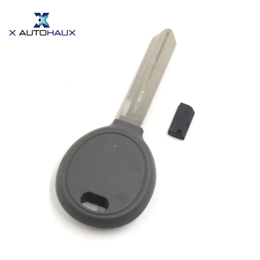 

X AUTOHAUX Replacement Car Transponder Ignition Key w 64 Chipped For Chrysler 300M For Dodge Durango Caravan For Jeep Cherokee