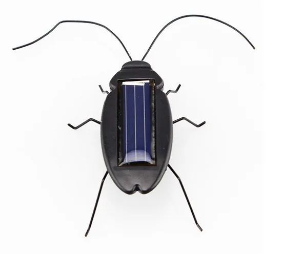Novelty Toys Solar Cockroach Energy Cockroach Children Insect Bug Teaching Fun Gadget Toy Gift Solar Power Energy Toys Hot Sale 1