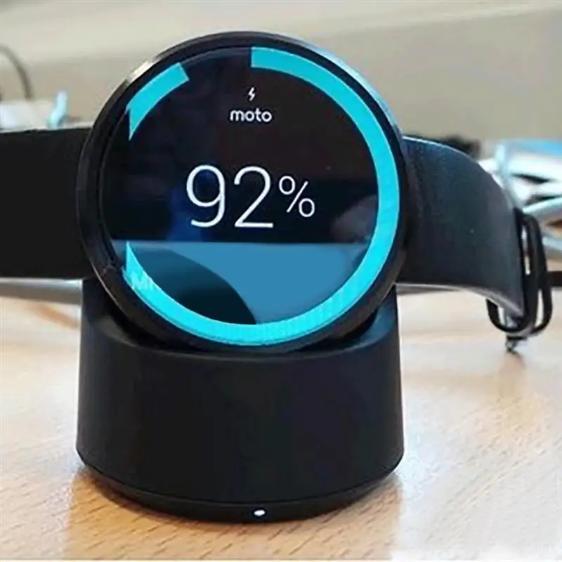 Модное Беспроводное зарядное устройство переносной легкий с usb-кабелем для Motorola