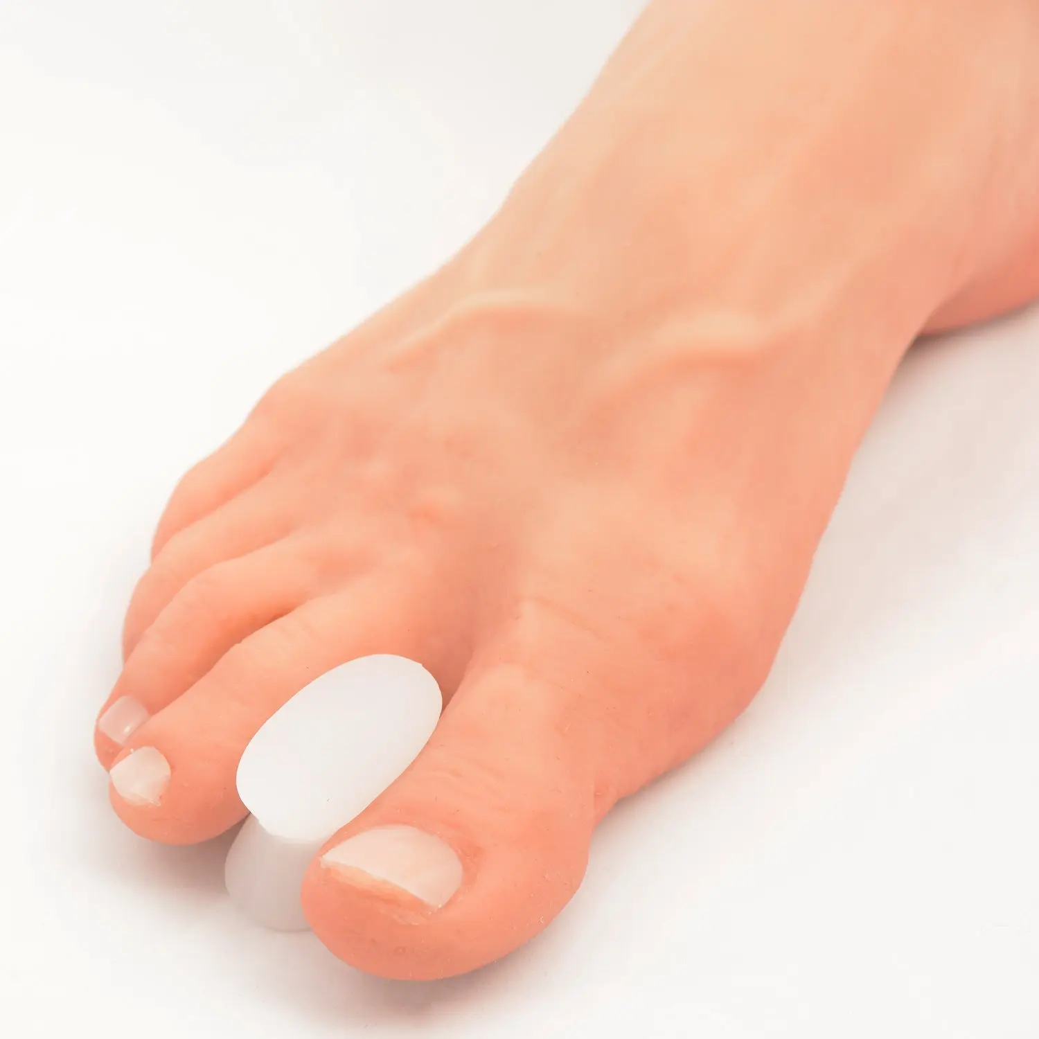 2 шт силиконовый гель разделитель пальцев ног выпрямитель рельеф вальгусная деформация первого пальца стопы боль трение давление ноги уход бархат гладкая