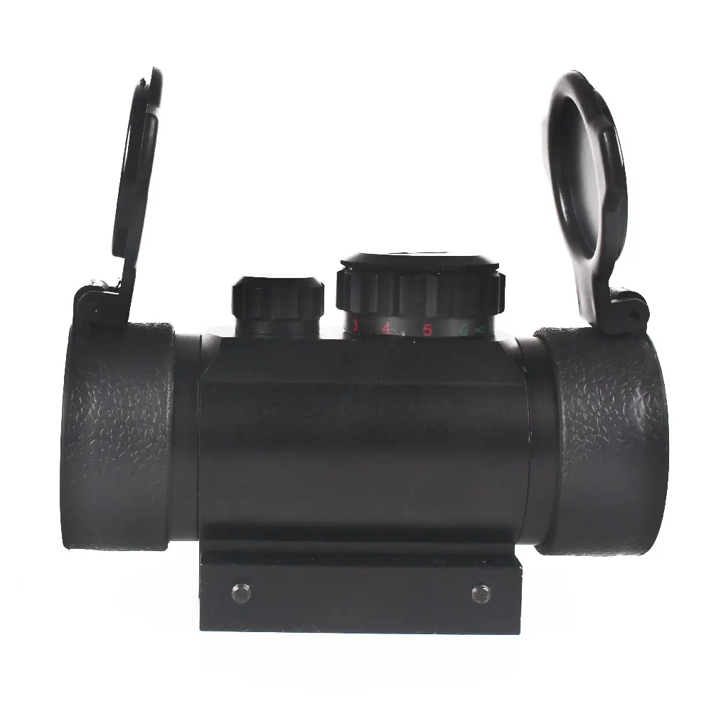 لوغر التكتيكية 1X30 الأحمر الأخضر نقطة بندقية Riflescope التصوير المجسم البصريات البصر الصيد نطاق 11 مللي متر 20 مللي متر تتوافق السكك الحديدية ل بند...