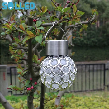 

SOLLED Solar Powerd Light Peacock Eye LED Hanging Lamp Outdoor Garden Decor Light For Courtyard Lawn Street Fence Waterproof