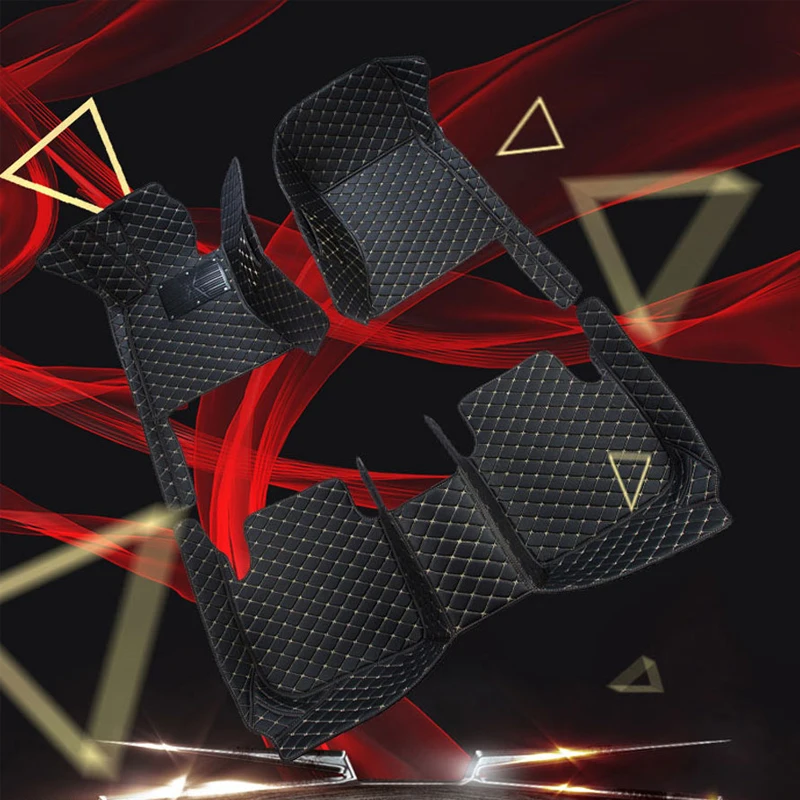 

Custom fit car floor mats for Jeep Grand Cherokee Wrangler Commander Compass Patriot 3D car-styling heavyduty carpet floor liner