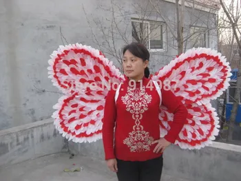 

Buy feather Bee angel wings cosplay wings for party & stage show star wing products free shipping make to order