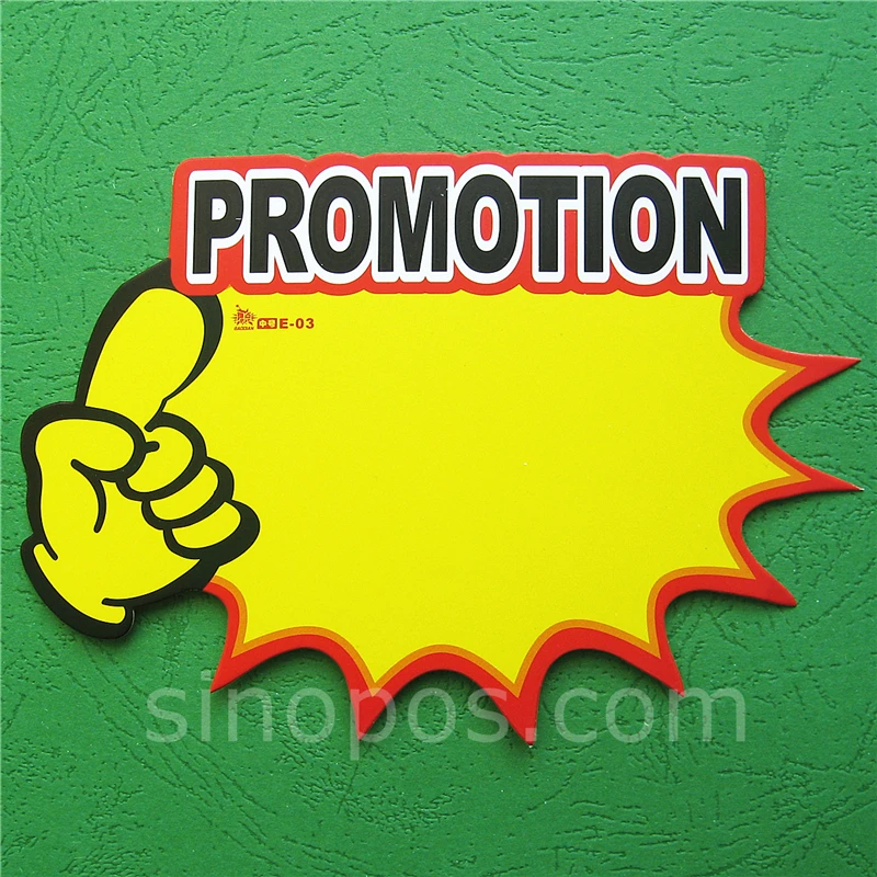 

Promotion Bursts, shaped paper price card star sign POP pricing ticket display advertising banner label tag special offer poster