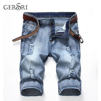 

Gersri New Men Short Jeans Denim Plus Size 28 40 42 Casual Denim Shorts Summer Casual Shorts Men Loose Denim Shorts Jeans Mens