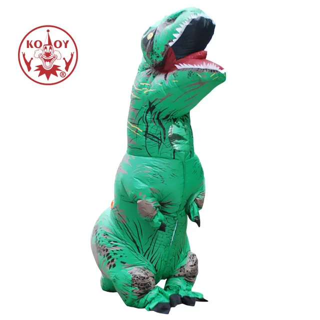 inflatable dinosaur costume adult t rex halloween carnival party funny dress up inflatable dino