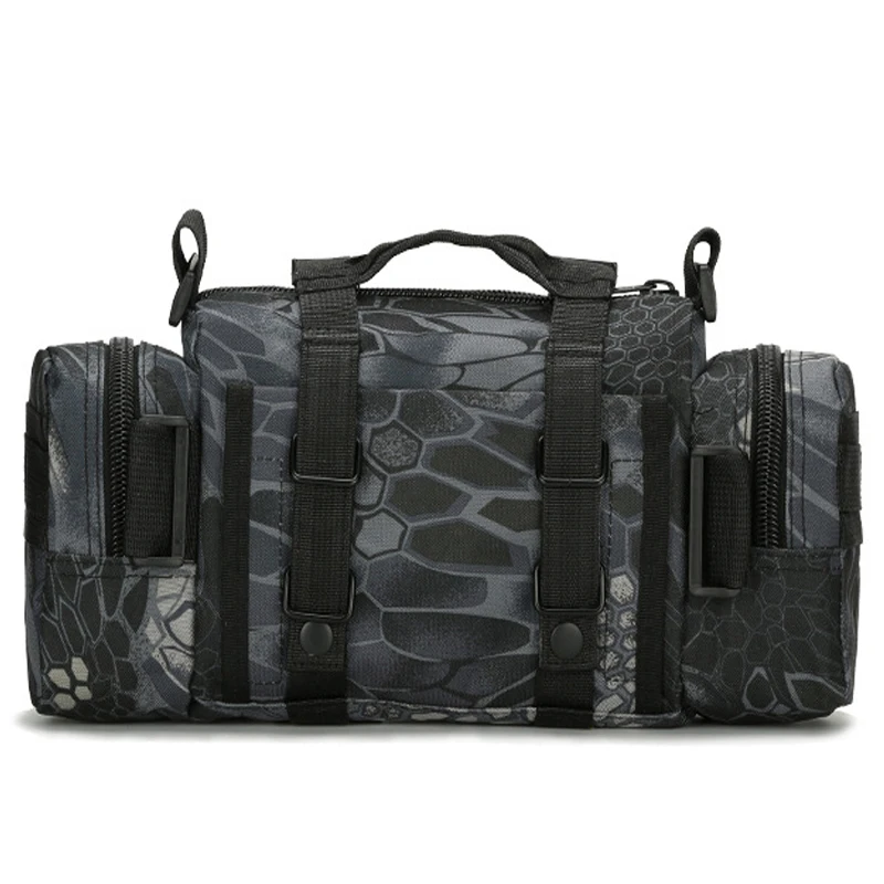  Hot Outdoor Military Tactical Waist Bag Waterproof Nylon Camping Hiking Backpack Pouch Hand Bag moc