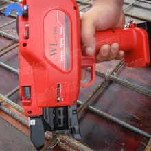 Automatic rebar tier tying tool machineCordless Rechargeable Battery Electric Rebar Tying Machine Tool Set For Building Project