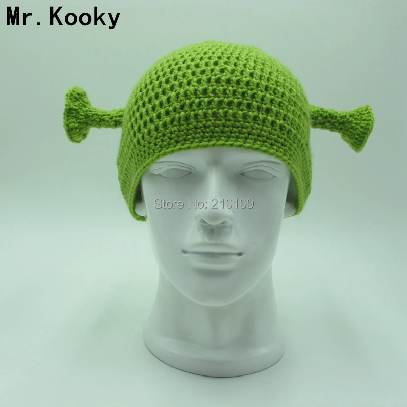 Mr. Kooky милые Монстры Шрек шапочки для мужчин и женщин милая шапка Забавные