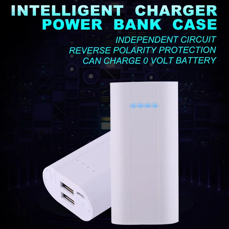 

Battery Charger 26650 Power Bank External USB Charger with LCD Display for iPhone Samsung SL@88