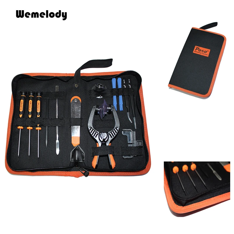 

Precision Magnetic Screwdriver multitool + LCD Screen Opening Pliers Pry Tools + Tweezers repair mobile phone tool for iphone