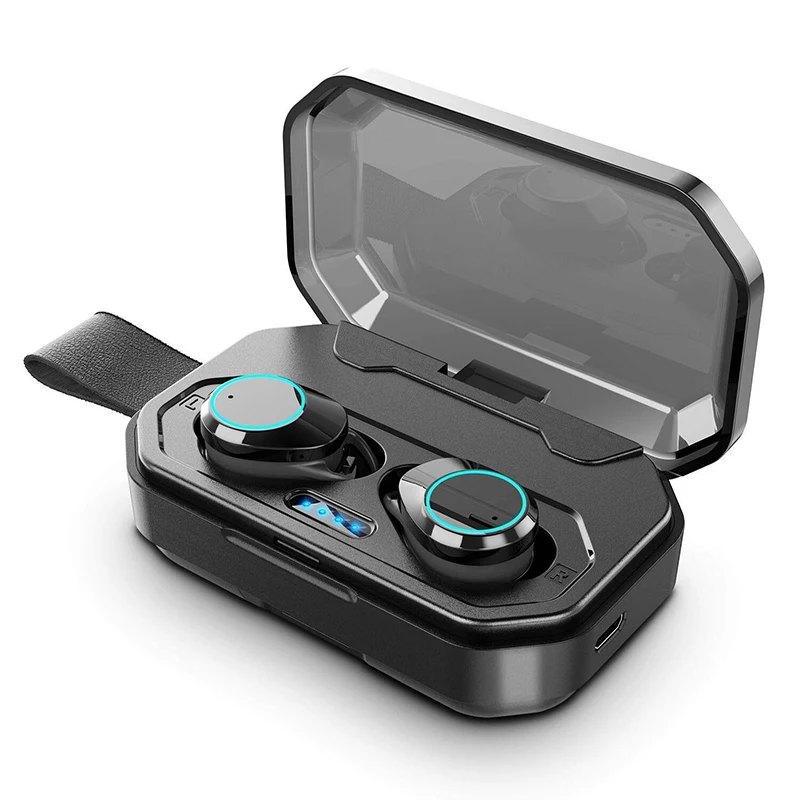 

TWS Bluetooth 5.0 Earphones Touch Control IPX7 Waterproof Headset 3000mAh Charge Box Wireless Sports Earbuds For Smart Phone