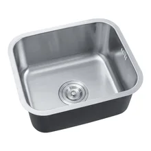 ITAS9940 над или под креплением 304 нержавеющая сталь одна миска для мытья овощей ручная раковина кухонная арматура