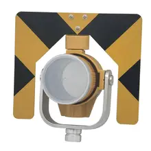 Желтый цвет одиночный Призма Набор для электронный автоматический тахеометр