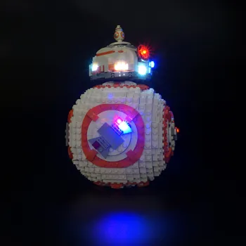 

Kyglaring Led Light Kit For lego 75187 bb8 robot (NOT Include The Model)