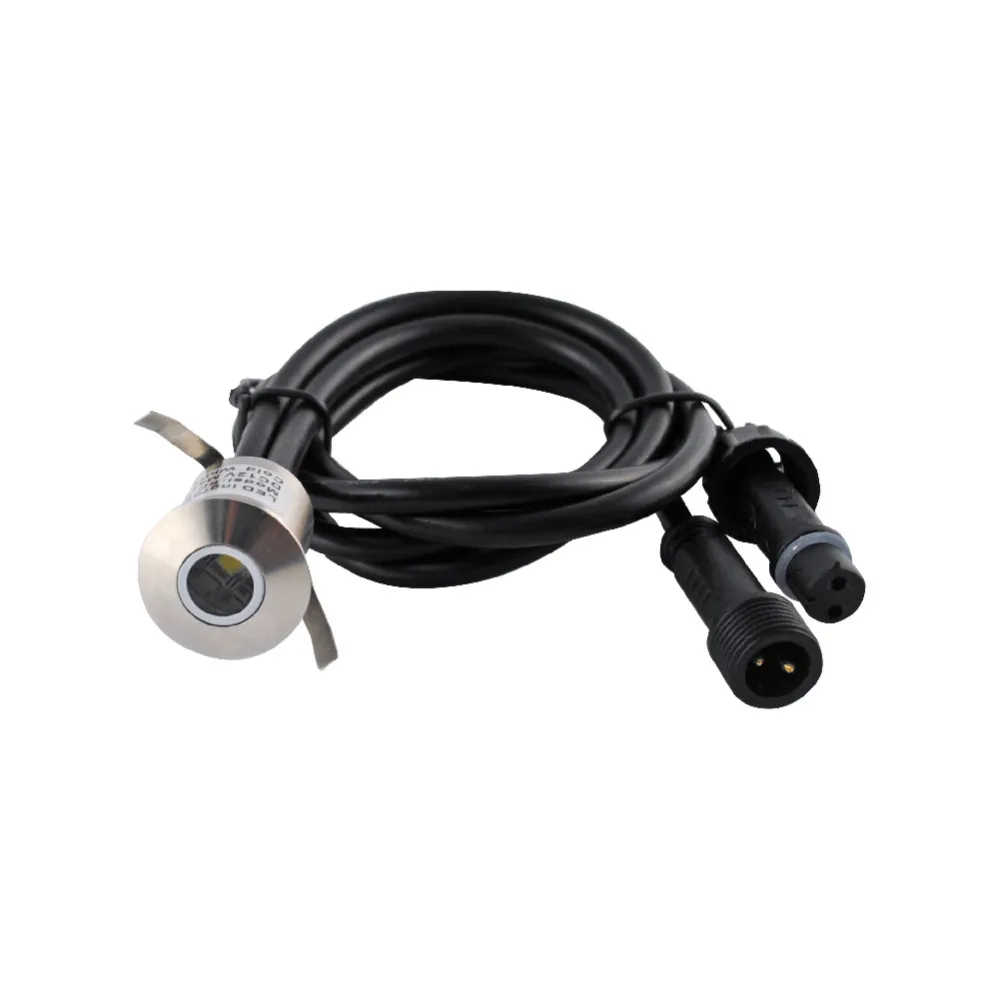 Conduziu a Luz da Escada Iluminação à Prova Light + 1 Inoxidável Mini Piso Rebaixado Enterrado Lâmpadas Ip67 6 Pcs Stairway d' Água Motorista Aço Luz 18 High Quality Luzes e Iluminação