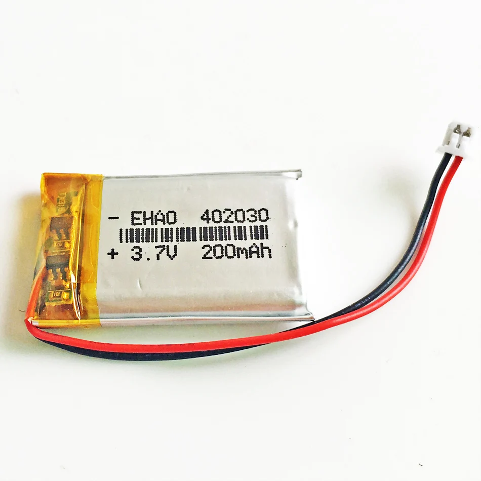 Atacado 10 pces 402030 3.7 v 200