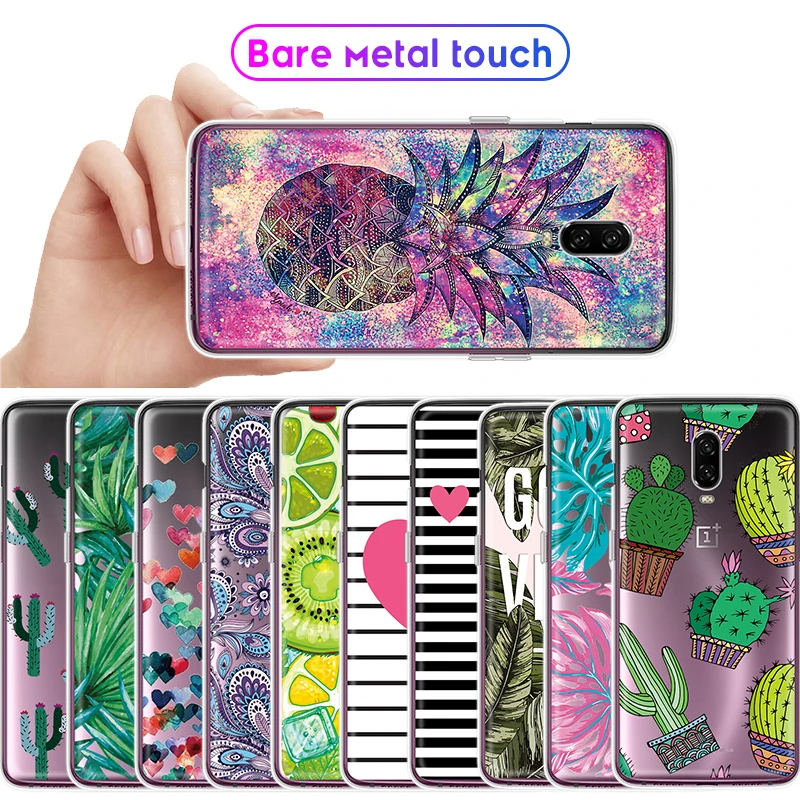 Pattern Silicon Case For font b OnePlus b font 6 6T font b 7 b font