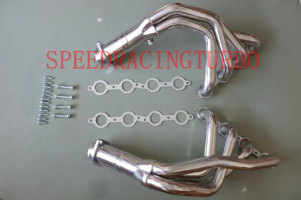 STAINLESS STEEL RACING HEADER EXHAUST MANIFOLD FOR CORVETTE C6 LS2/LS3