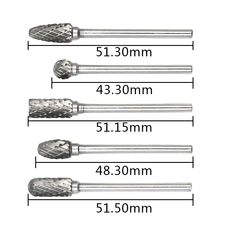 Новые 10 шт. Dremel твердосплавные сверла набор роторных сверл микро сверла для металла деревообрабатывающий инструмент для резьбы стекло Алмаз 3x6 мм