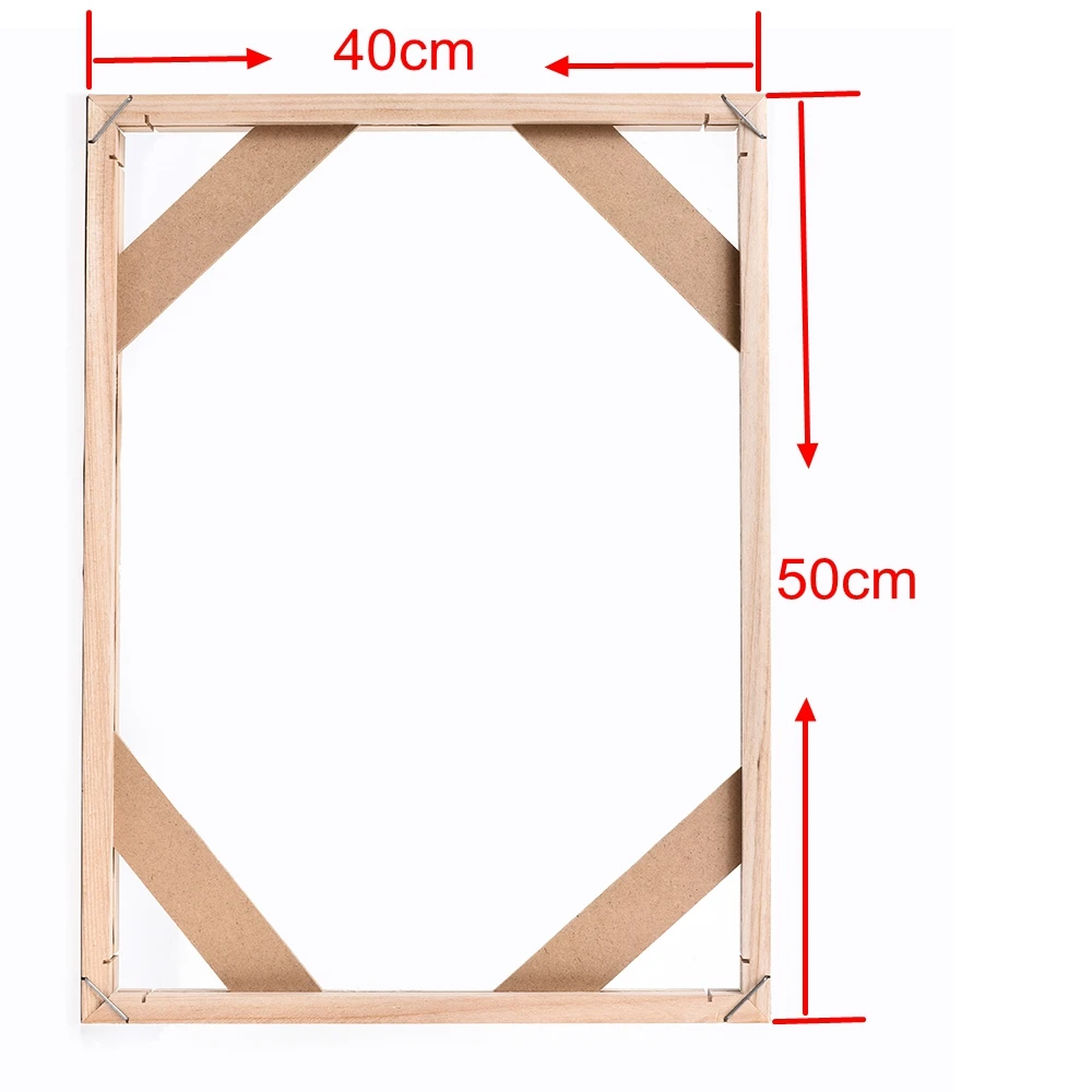 

DIY Wooden Canvas Frame For Oil Painting Canvas Print Painting Frames Gallery Canvas Stretcher Bar Christmas Decoration For Home