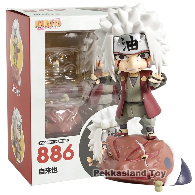 Наруто Figuur Speelgoed Nendoroid 886 Jiraiya гама бунта эро Sennin Коллекционная модель