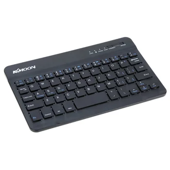 

KKmoon 59 Keys Ultra Slim Thin Mini BT 3.0 Keyboard for iOS for Android for Windows PC Tablet Smartphone