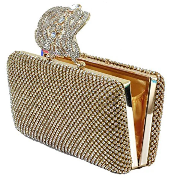 Dazzling Rhinestone Encrusted Evening bag Clutch Purse Party Bridal Prom Dazzling Rhinestone Encrusted Evening bag Clutch Purse Party Bridal Prom