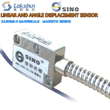 KA800MC series magnetic grating scale magnetic sensor linear displacement sensor resolution 0.005mm precision 0.02mm/ meters sino optical sensor ka300 series reader head 5um resolution linear encoder sensor free shipping
