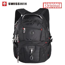 Swissgear morral del ordenador portátil de los hombres de viaje sw8112 mochila impermeable de nylon mochilas escolares para los adolescentes bolso masculino