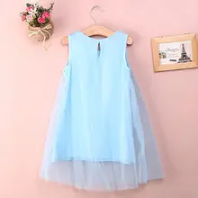 New Children Baby Flower Girl Princess Party Dress Tulle Gown Fancy Dresses 1 7Y