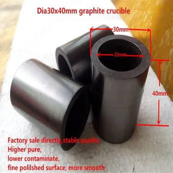 

melting graphite crucible Dia30x H40mm for melting metal