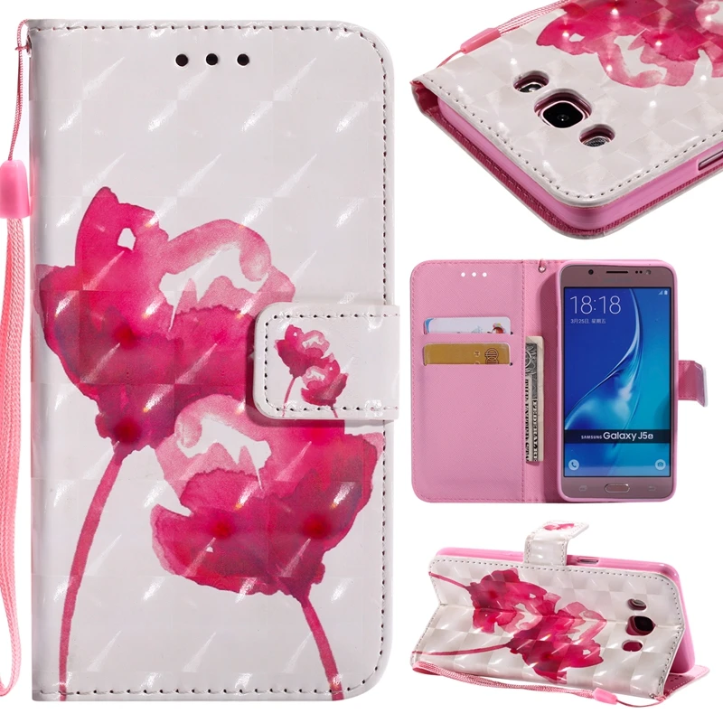 

sFor Etui Samsung Galaxy J5 2016 Case Flip Leather Wallet Card Slot Phone Cases For Coque Samsung Galaxy J5 2016 Cover
