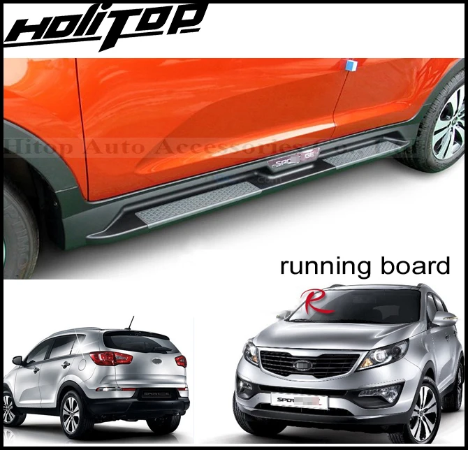 Новое поступление для KIA Sportage 2010 2016 боковая панель nerf ножная педаль подножка