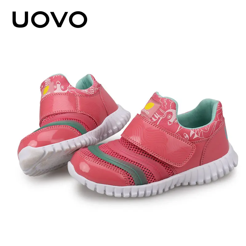 

Toddler Baby Kids Cartoon Casual Shoes Uovo Brand Toe Covered Mesh Shoes Summer Autumn Slip-resistant Footwear Espadrilles