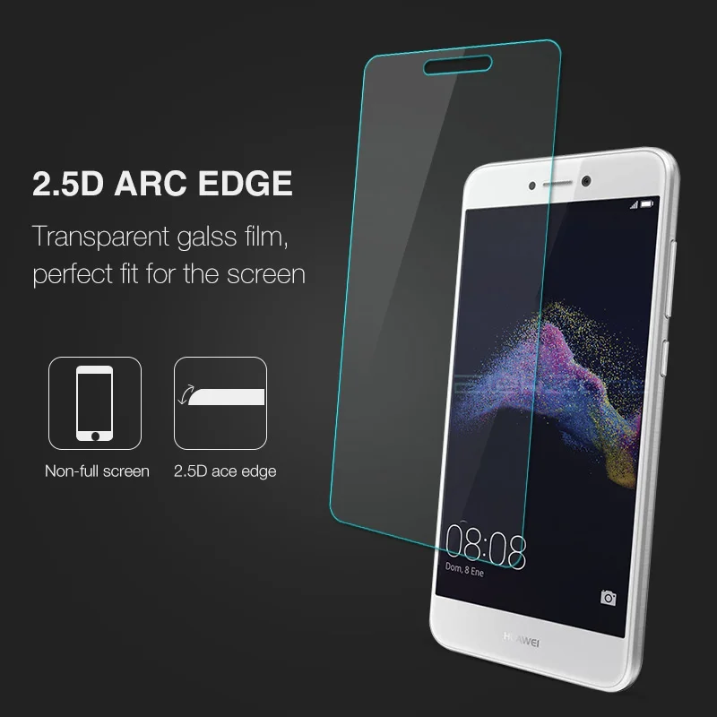 HD Clear Screen Protector For Huawei P8 Lite 2017 Transparent Tempered Glass For Huawei P8Lite 2017 Screen Protective Glass Film (1)