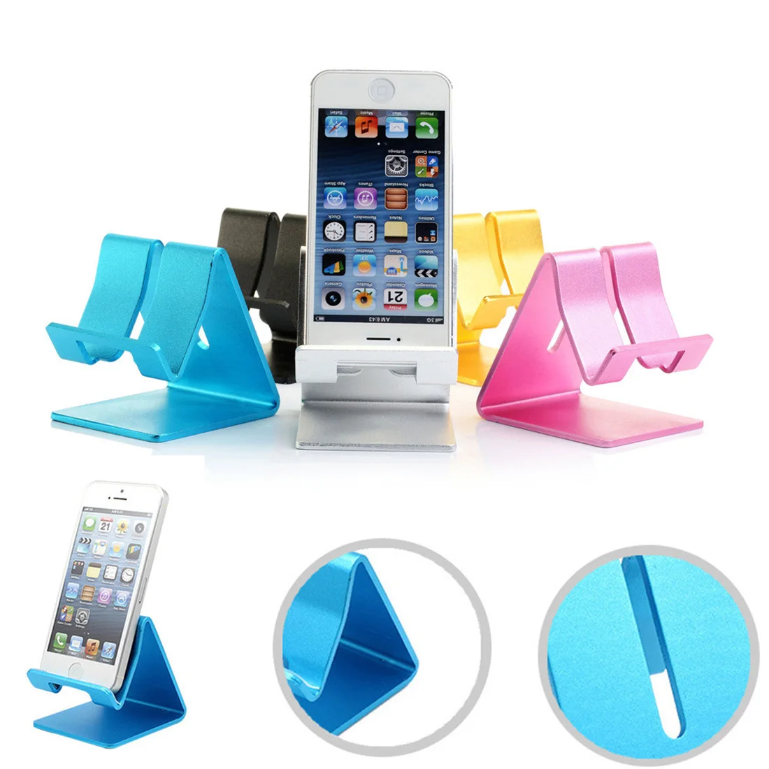Etmakit Colorful Universal Cell Phone Smartphone Desk Stand Holder For
