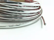 5 Metres Car Chrome Styling Molding Trim Strip 4MM For Automobile Interior air-Condition Taillight Edge High Quality Sticker