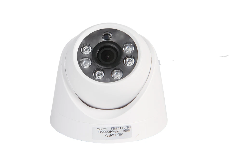 KRSHDCAM 4CH AHD видеонаблюдения DVR Системы 20 м ИК 2 шт. 1080 P CCTV Камера Купол Крытый дома