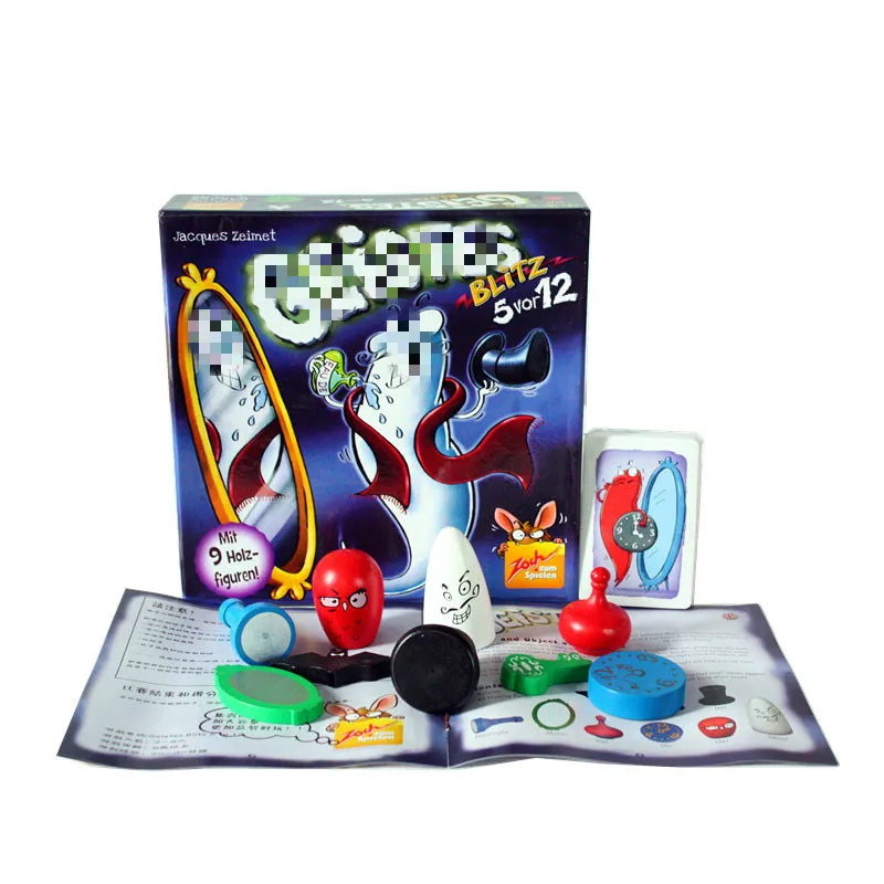 Geistes Blitz 1 2 3 Geistesblitz 5 Vor 12 Spooky Doo настольная игра для детей и взрослых семейные вечерние игры, развивающие игрушки