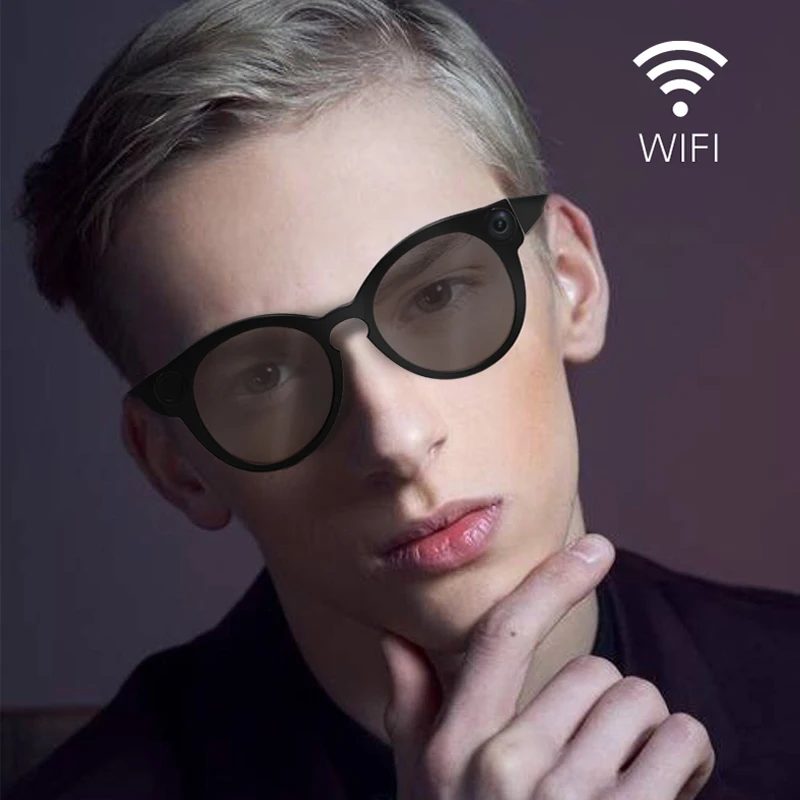 1080P HD 155Degree wide-angle  Smart video glasses