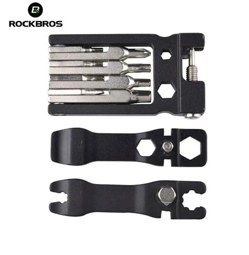

ROCKBROS 19 in 1 Repair Tools Bicycle Accessories Bike Bicycle Screwdriver Repair Tool Kit Hex Spoke Multifunction Tools Cycling