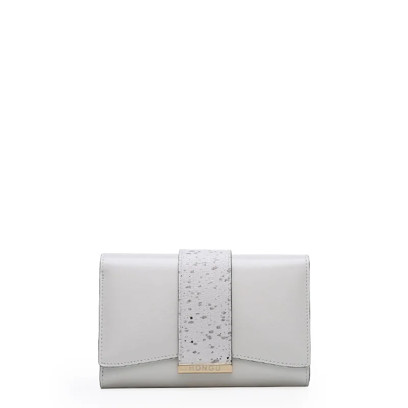 

New Womens wallets Short Fashion Multi Card Position Coin Purse Simple Cross Style 3 fold Buckle Leather evening clutch bags