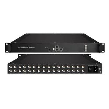 

FUTV4608B 16 channels tv receiver Tuner to IP Gate-way