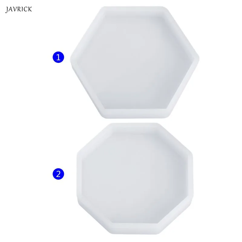 

Silicone Mold Mirror DIY Epoxy Resin Crafts Jewelry Making Pendant Decoration Geometric Hexagonal Handmade Molds Ornaments Tool