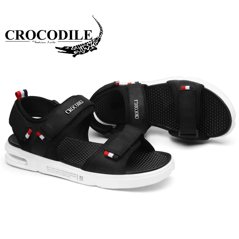 Crocodile Men Outdoor Sandals Summer Water Shoes Air Cushioning Men Sandals Sneaker Plus Size Men Sport Footwear Beach Shoes
