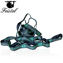 2 шт. практичные гамак ремни Регулируемые Дерево Висячие тяжелые удлинительные подвески. Можно использовать как садовые качели кемпинг хамак